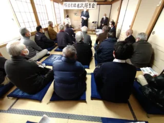 服部宏昭後援会檀田地区県政報告会